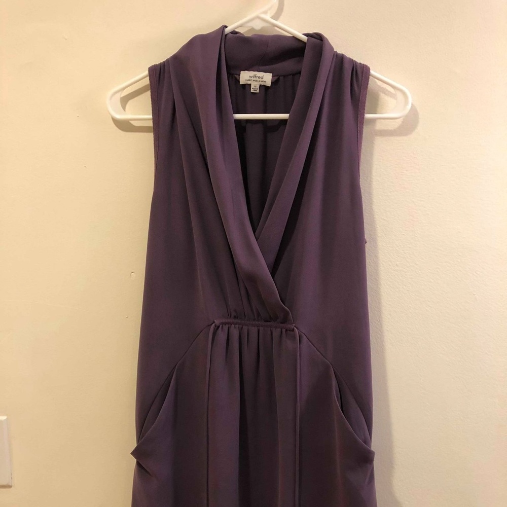 Purple Wildfred Sabine XS Dress -2 ways w/pockets